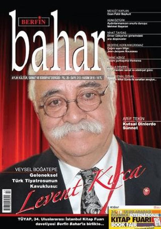 Berfin Bahar Aylık Kültür, Sanat ve Edebiyat Dergisi Sayı: 213 Kasım 2015 | Berfin Bahar Dergisi (Ciltsiz)