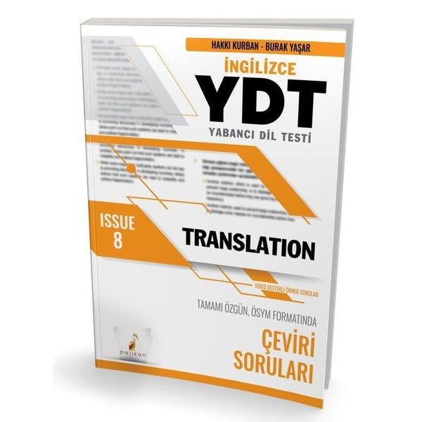 YDT İngilizce Translation Issue 8 | Pelikan Yayınları (İnce Kapak)