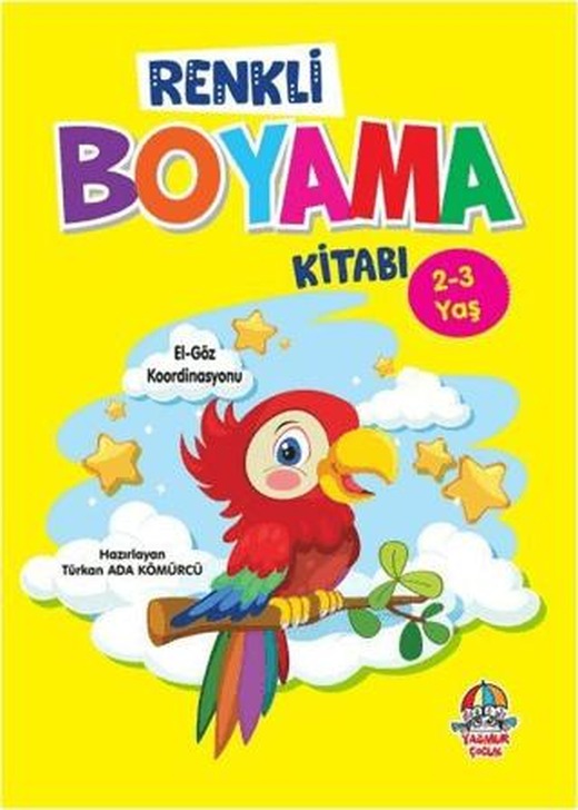 Renkli Boyama Kitabı (2-3 yaş)