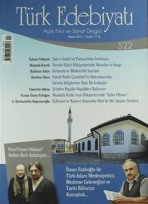 Türk Edebiyatı Dergisi Sayı: 522 Nisan 2017 | Türk Edebiyatı Dergisi (Ciltsiz)