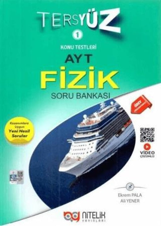 AYT Fizik Tersyüz Soru Bankası | Nitelik Yayınları (Ciltsiz)