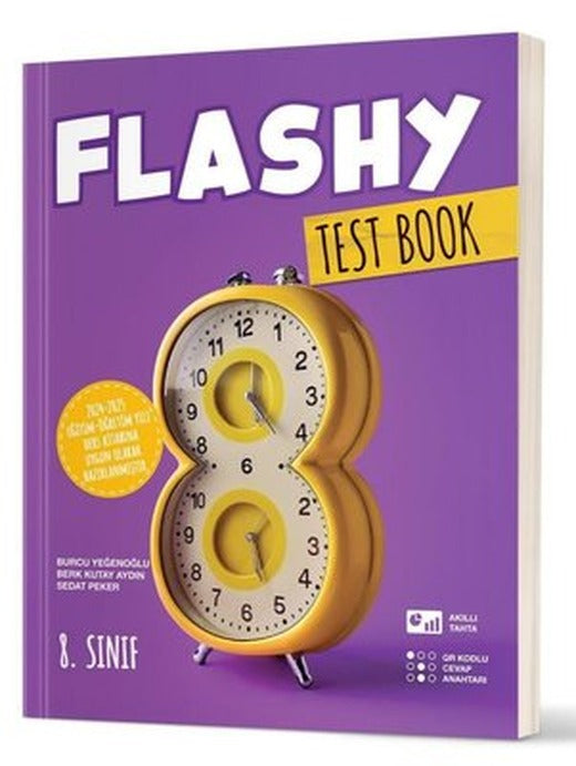 Flashy 8. Sınıf Test Book | Hız Yayınları (İnce Kapak)