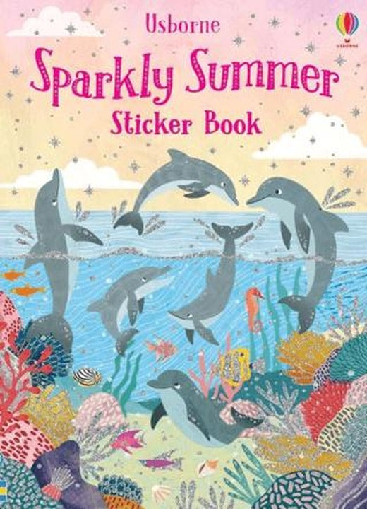 Sparkly Summer Sticker Book | Usborne (Ciltsiz)