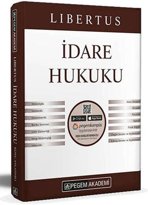 KPSS A Grubu İdare Hukuku Konu Anlatımlı | Pegem Akademi Yayıncılık