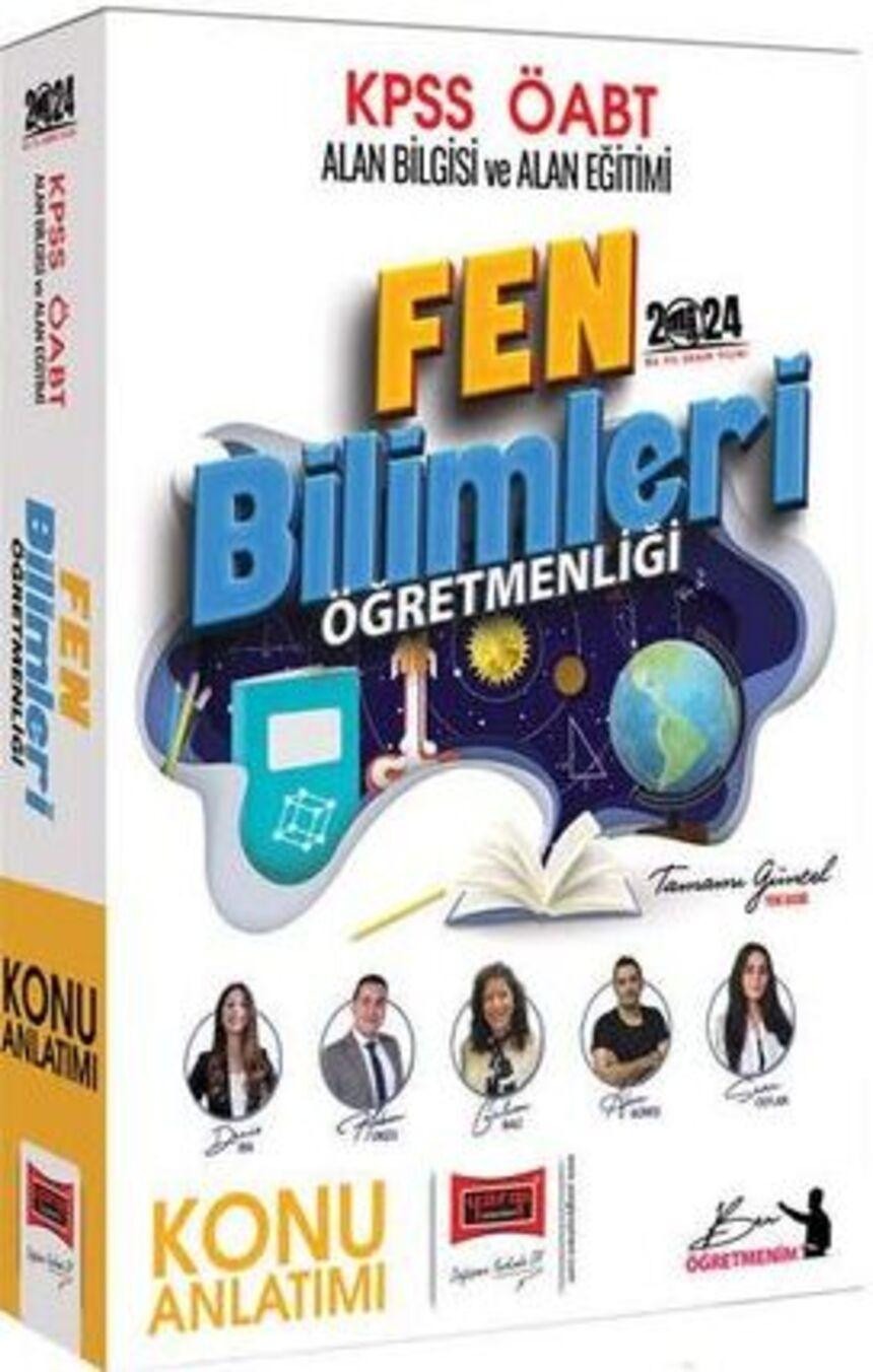 2024 ÖABT Fen Bilimleri Öğretmenliği Konu Anlatımı | Yargı Yayınevi (Ciltsiz)