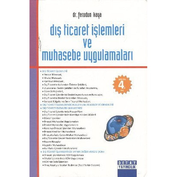 Dış Ticaret İşlemleri ve Muhasebe Uygulamaları