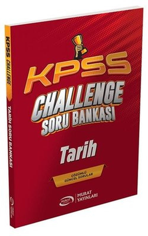 KPSS Tarih CHALLENGE Soru Bankası | Murat Yayınları (İnce Kapak)