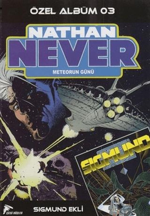 Nathan Never Özel Albüm 03 - Meteorun Günü | Çizgi Düşler Yayınevi (Ciltsiz)