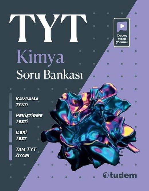 TYT Kimya Soru Bankası | Tudem Yayınları - Ders Kitapları (İnce Kapak)