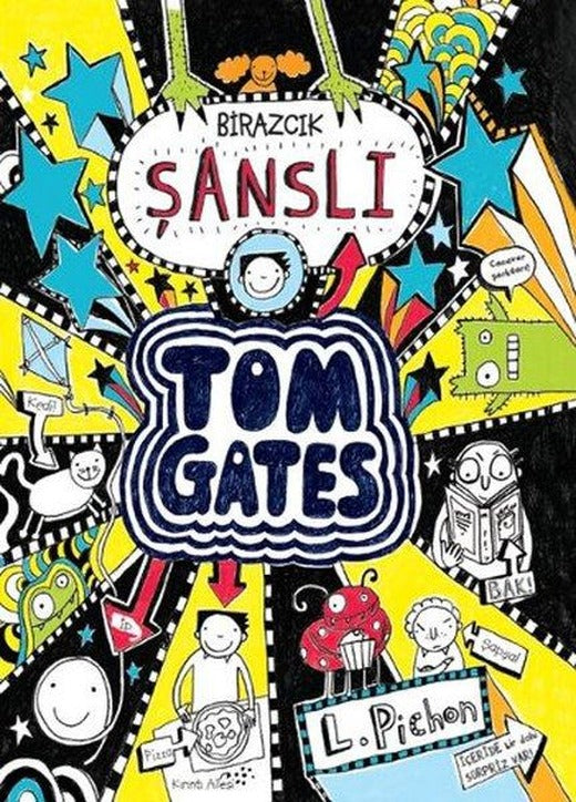 Tom Gates Birazcık Şanslı | Tudem Yayınları - Çocuk Kitapları Dizisi (İnce Kapak)