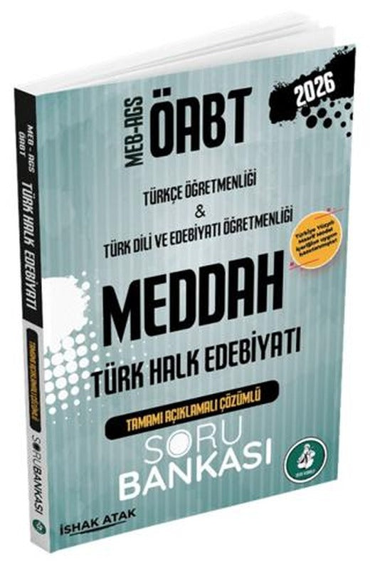 2026 MEB AGS ÖABT Meddah Türk Halk Edebiyatı Tamamı Çözümlü Soru Bankası | Dizgi Kitap (Ciltsiz)