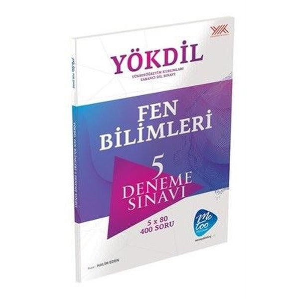 YÖKDİL Fen Bilimleri 5 Deneme Sınavı 9608
