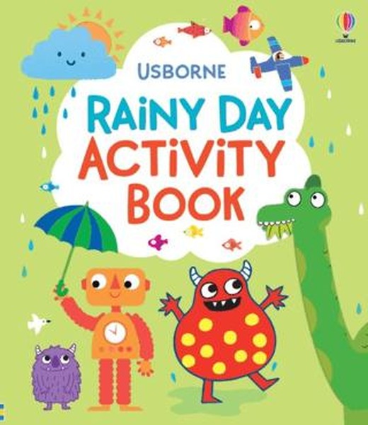 Rainy Day Activity Book | Usborne (Ciltsiz)