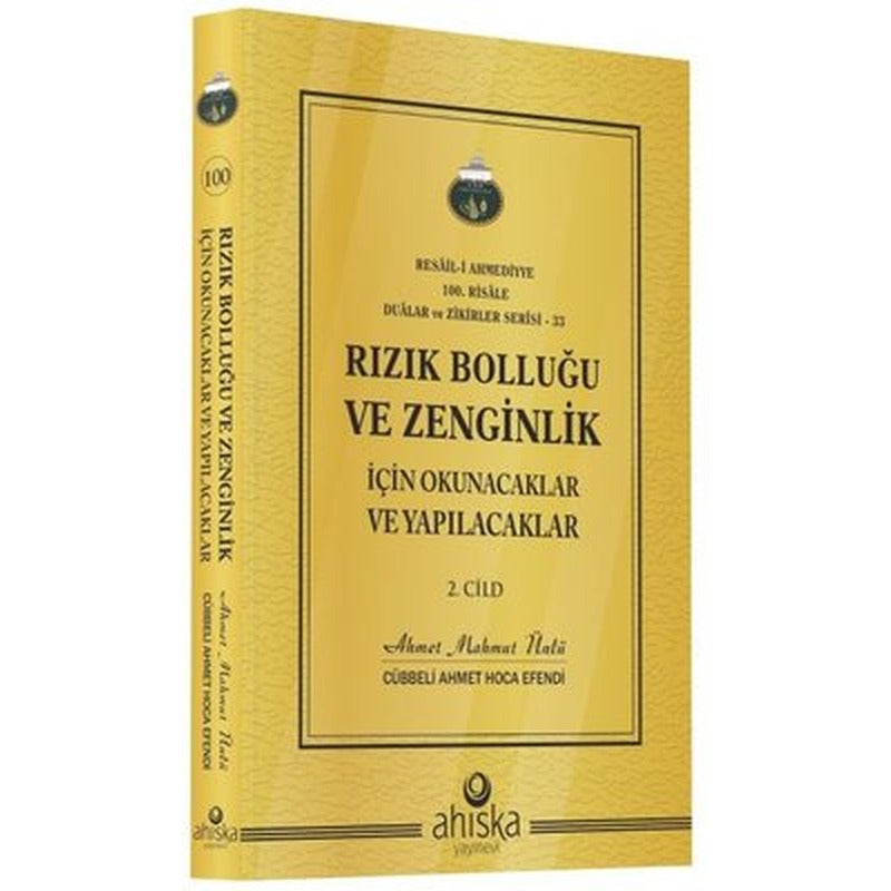 Rızık Bolluğu ve Zenginlik İçin Okunacaklar ve Yapılacaklar - 2.Cild | Ahıska Yayınevi
