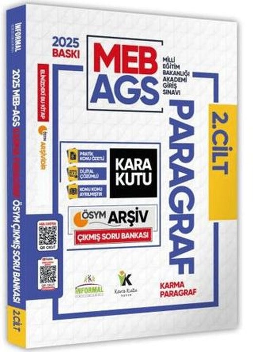 2025 MEB-AGS Türkçenin Kara Kutusu Paragraf 2 Karma ÖSYM Çıkmış Soru Bankası Video/PDF Çözümlü