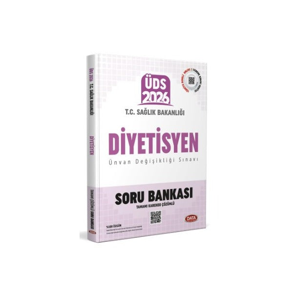 T.C. Sağlık Bakanlığı ÜDS Diyetisyen Soru Bankası (Tamamı Karekod Çözümlü)