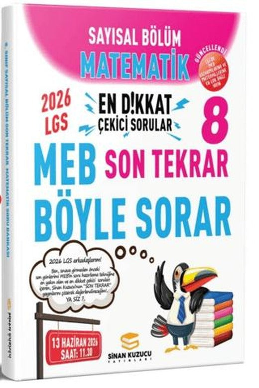 2026 LGS Sayısal Bölüm Son Tekrar Matematik Soru Bankası