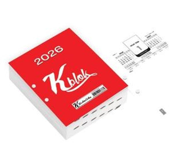 Keskin 2026-K-Blok Günlük Masa Takvimi | Keskin Color