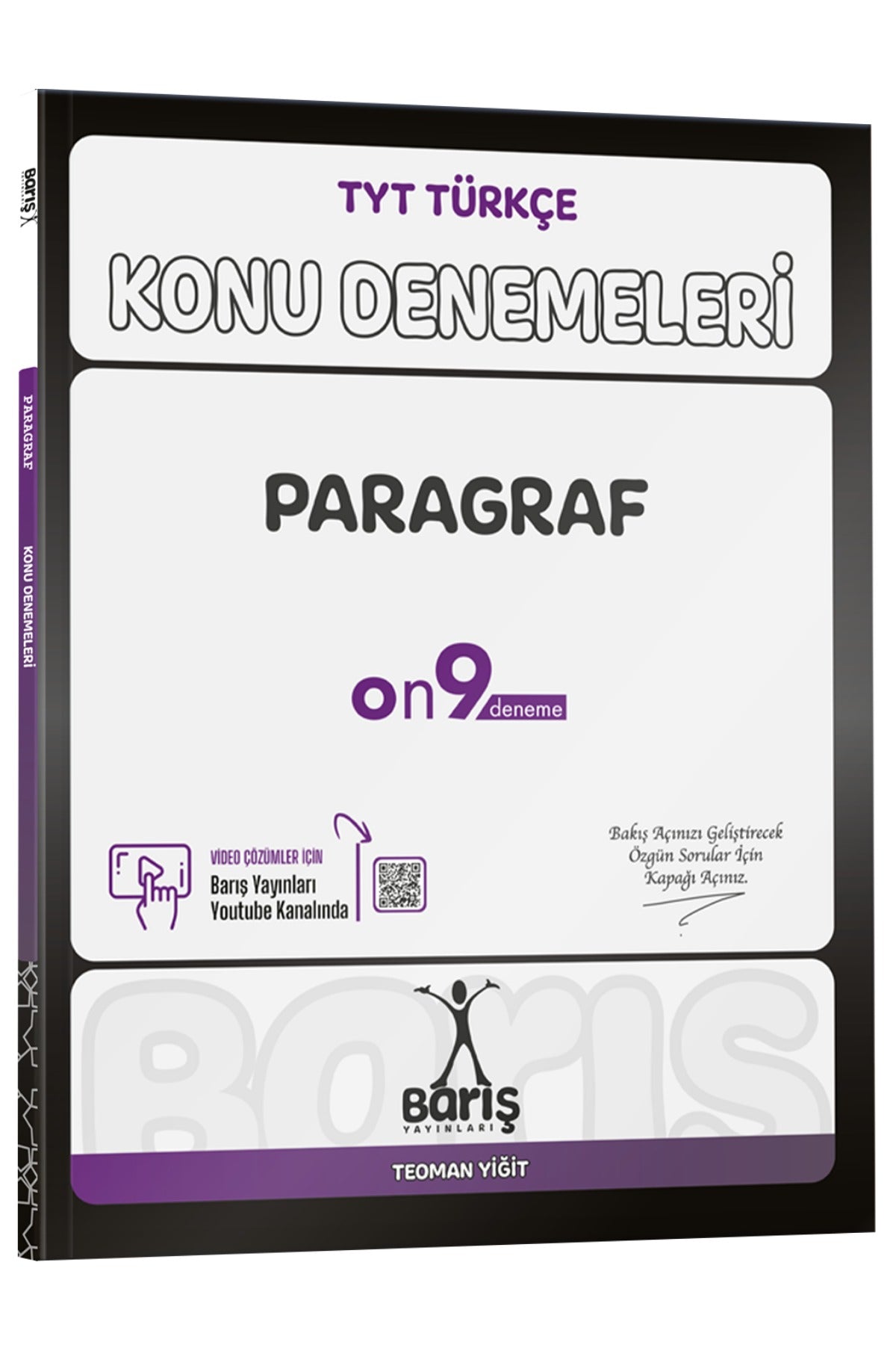TYT Türkçe Paragraf Konu Denemeleri | Barış Yayınları-Eğitim (İnce Kapak)