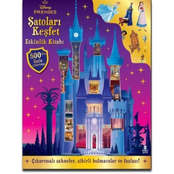 Disney Prenses - Şatoları Keşfet - Etkinlik Ktiabı | Doğan Çocuk (İnce Kapak)