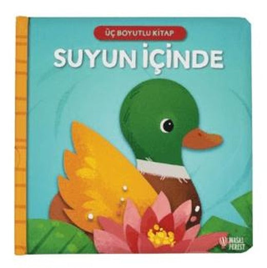 Üç Boyutlu Kitap- Suyun İçinde | Masalperest (Ciltli)