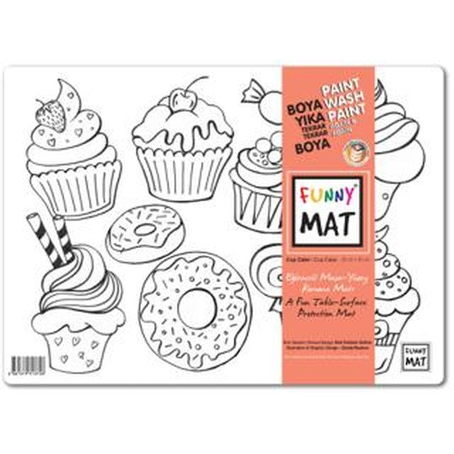 Funny Mat - Cup Cake | Akademi Çocuk