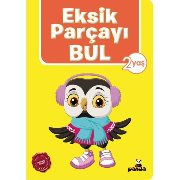 2 Yaş - Eksik Parçayı Bul | Panda (İnce Kapak)