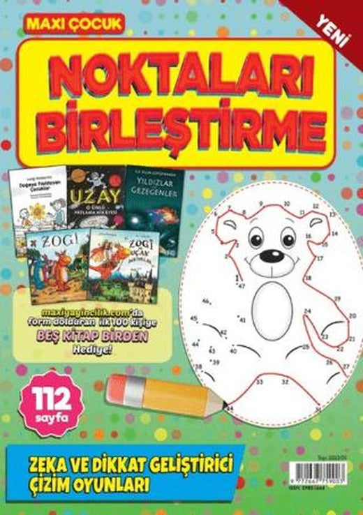 Maxi Çocuk Noktaları Birleştirme 1 | Maxi Yayıncılık (Ciltsiz)