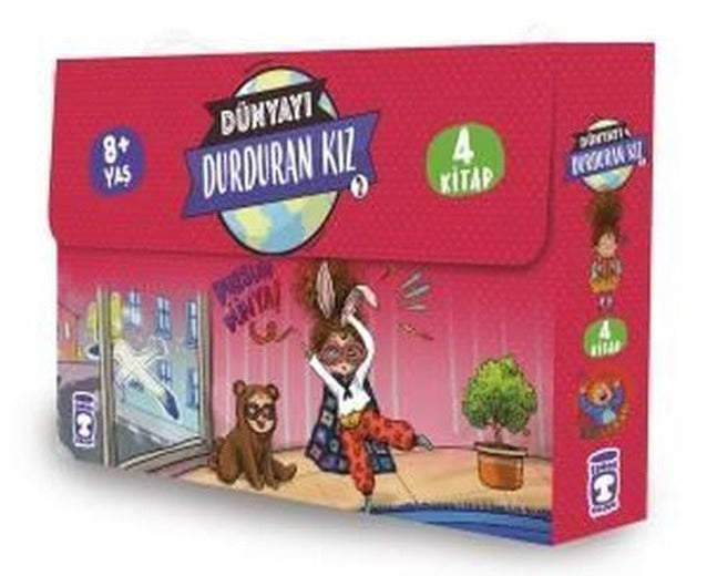 Dünyayı Durduran Kız 2 Seti - 4 Kitap Takım | Timaş Çocuk