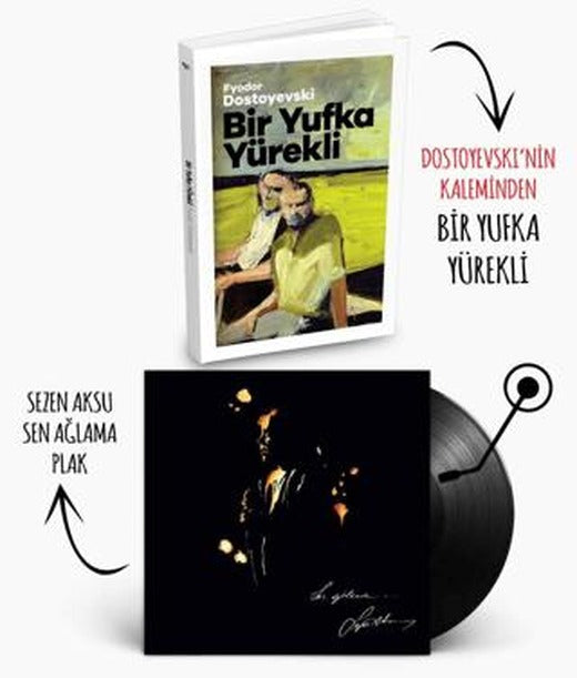 Plaklı Kitaplar - Bir Yufka Yürekli - Sezen Aksu - Sen Ağlama Plak | Plak (Ciltsiz)