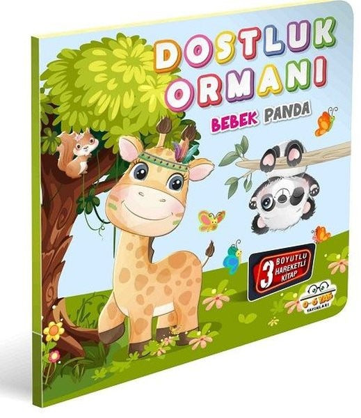 Dostluk Ormanı Bebek Panda | 0-6 Yaş Yayınları (Ciltsiz)