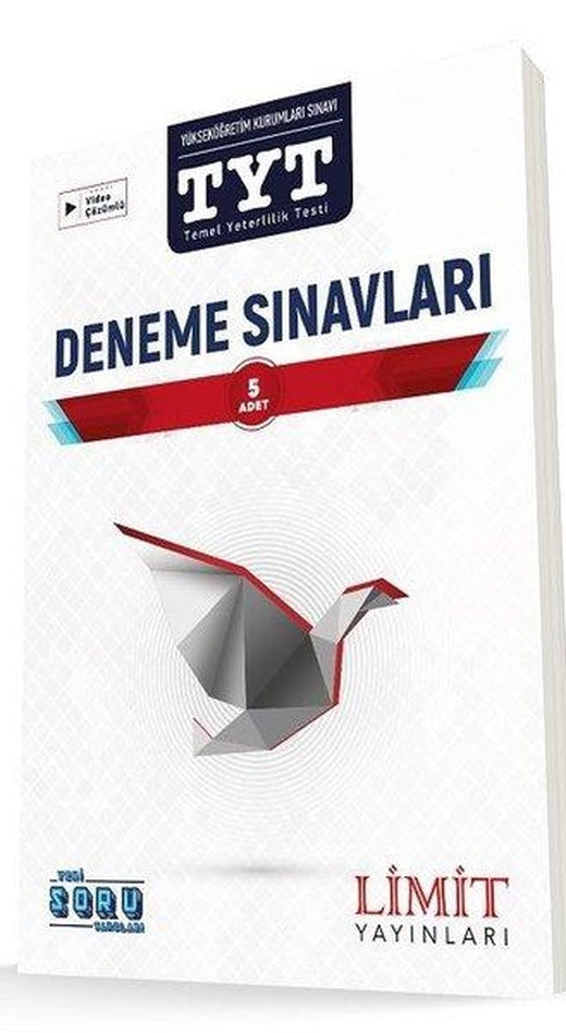 TYT 5'li Deneme Seti | Limit Yayınları (İnce Kapak)