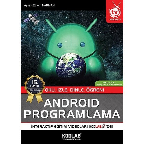 Android Studio İle Programlama | Kodlab Yayın Dağıtım (Ciltsiz)
