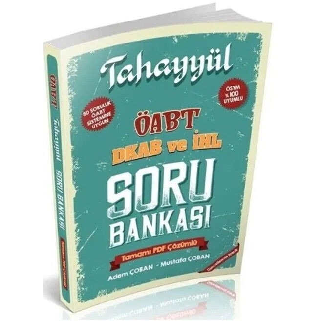 ÖABT Din Kültürü ve Ahlak Bilgisi Öğretmenliği Soru Bankası Çözümlü