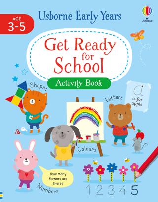 Get Ready For School Activity Book | Usborne (Ciltsiz) - Resim 1