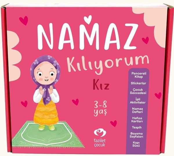 Namaz Kılıyorum ( Kız ) | Çamlıca Çocuk Yayınları (Ciltsiz)
