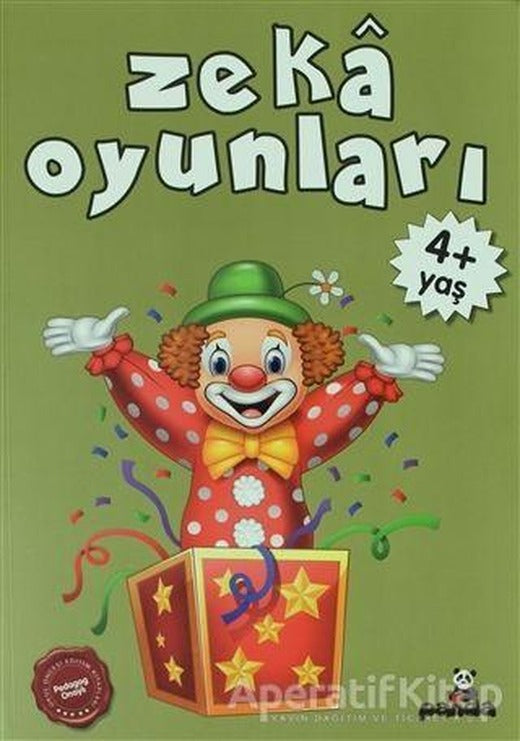 Zeka Oyunları +4 Yaş - Afife Çoruk - Beyaz Panda Yayınları