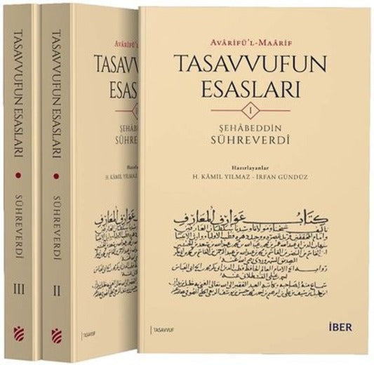 Avarifü'l-Maarif - Tasavvufun Esasları Seti - 3 Kitap Takım | İber Yayınları (İnce Kapak)