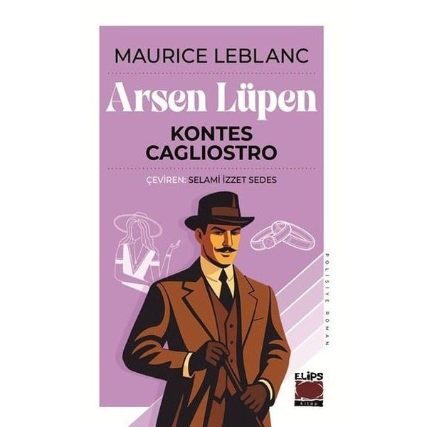 Arsen Lüpen - Kontes Cagliostro | Elips Kitapları (İnce Kapak)