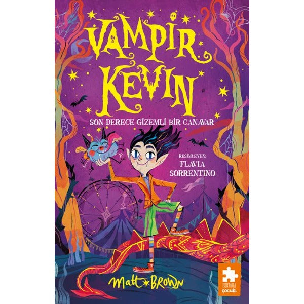 Vampir Kevin - Son Derece Gizemli Bir Canavar | Eksik Parça Yayınları (İnce Kapak)