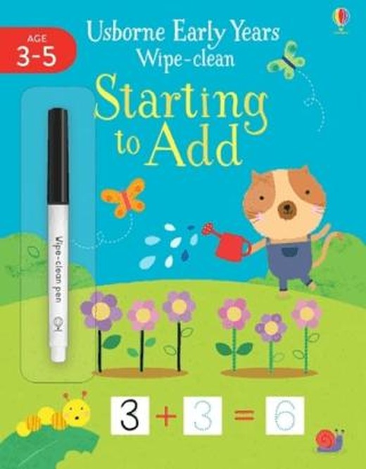 Early Years Wipe-Clean Starting to Add | Usborne (Ciltsiz)