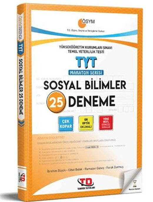 Tandem TYT Sosyal Bilimler 25 Deneme