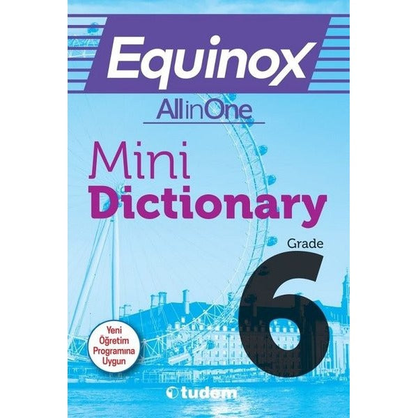 6.Sınıf Equinox All in One Mini Dictionary | Tudem Yayınları - Ders Kitapları (İnce Kapak)