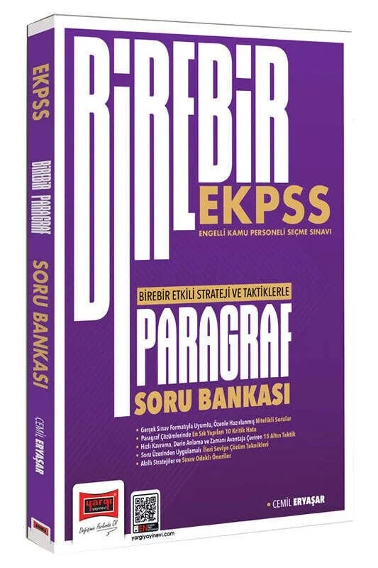 2026 EKPSS Birebir Serisi Paragraf Soru Bankası | Yargı Yayınevi (Ciltsiz)