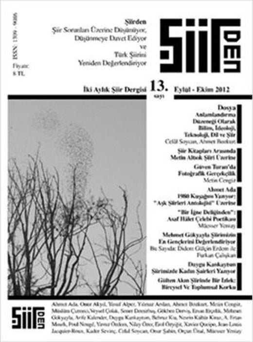 Şiirden İki Aylık Şiir Dergisi Sayı: 13 | Şiirden Yayıncılık (Ciltsiz)