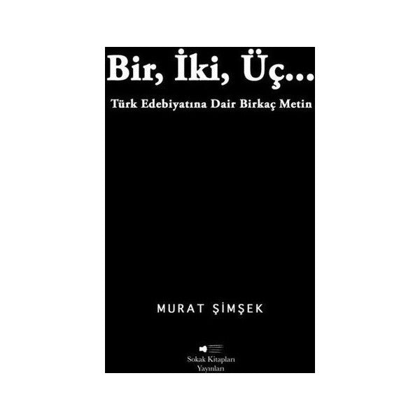 Bir İki Üç Türk Edebiyatına Dair Birkaç Metin | Sokak Kitapları Yayınları (İnce Kapak )