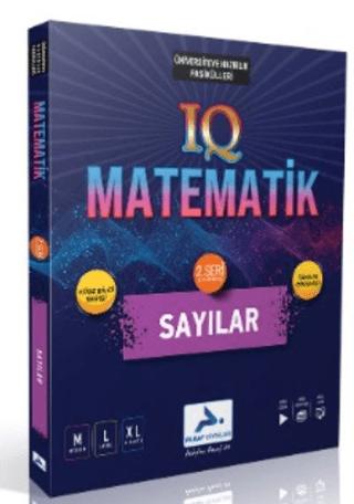 IQ Matematik 2. Seri - Sayılar | Paraf Yayınları (Ciltsiz) - Resim 1
