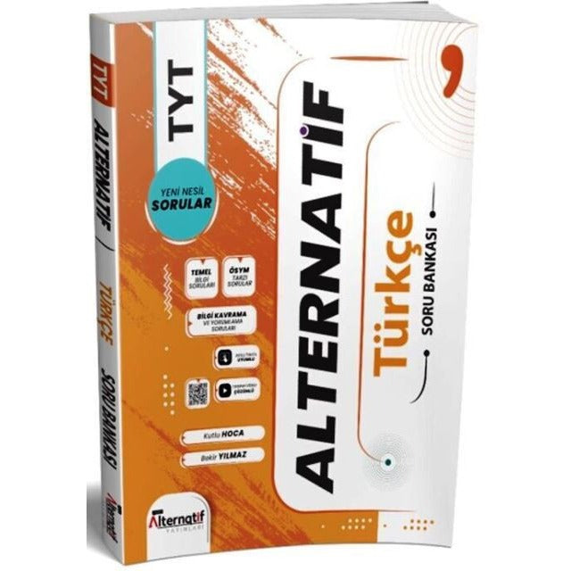 TYT Türkçe Soru Bankası | Alternatif Yayınları-Eğitim (İnce Kapak)