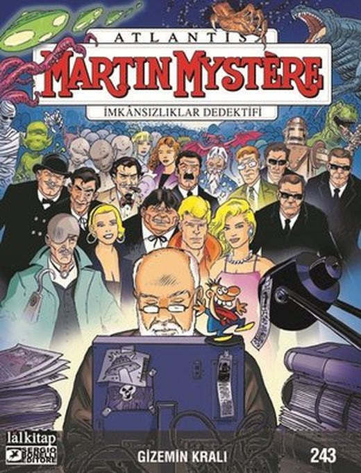Martin Mystere Sayı 243 - Gizemin Kralı | Lal (İnce Kapak)