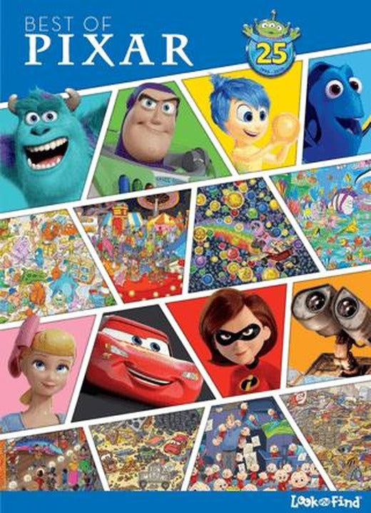 Best of Pixar Look and Find Activity Book